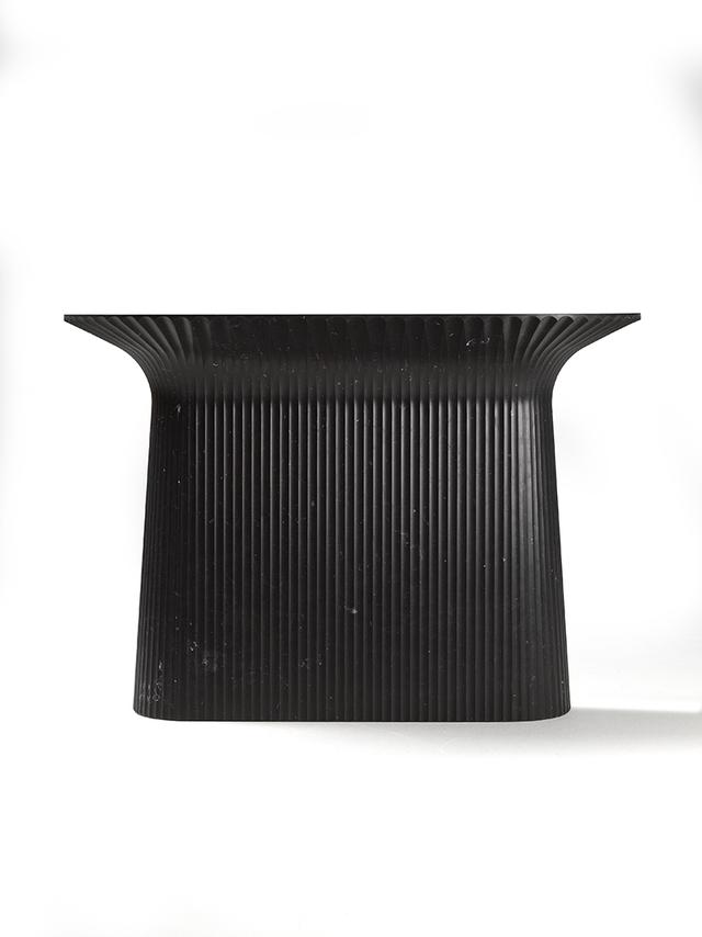Bàn console đá sọc dọc — nội thất đá Rochelle Stone