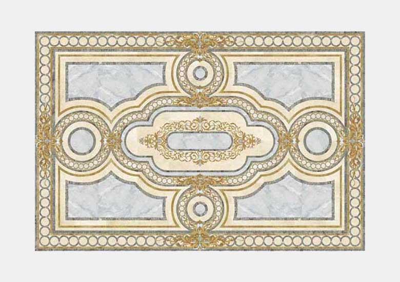 Hoa văn đá khảm marble Grand Luxe — Rochelle Couture