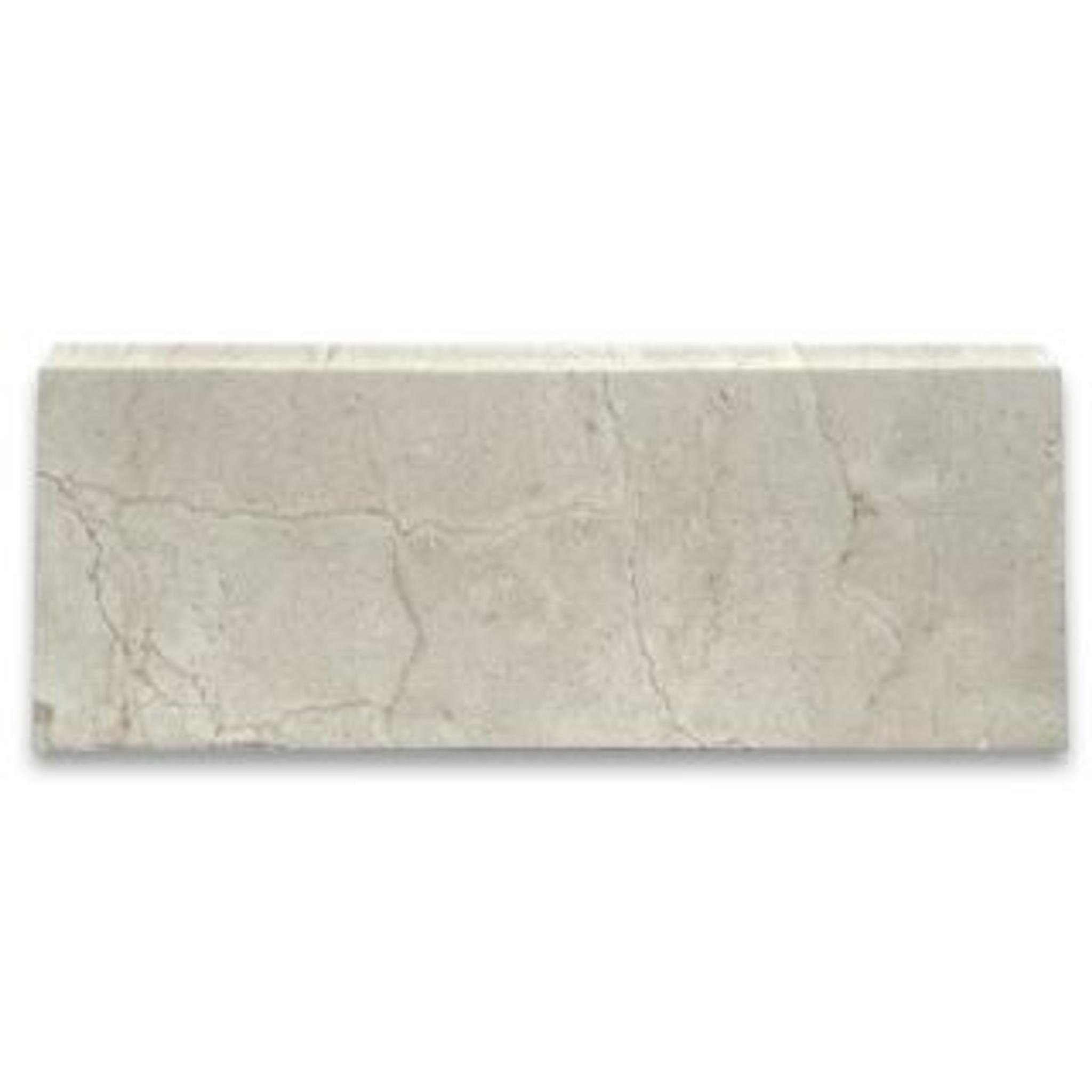 Phào chỉ đá Crema Marfil Baseboard (phào chân tường) — bề mặt đánh bóng (polished), Rochelle Couture