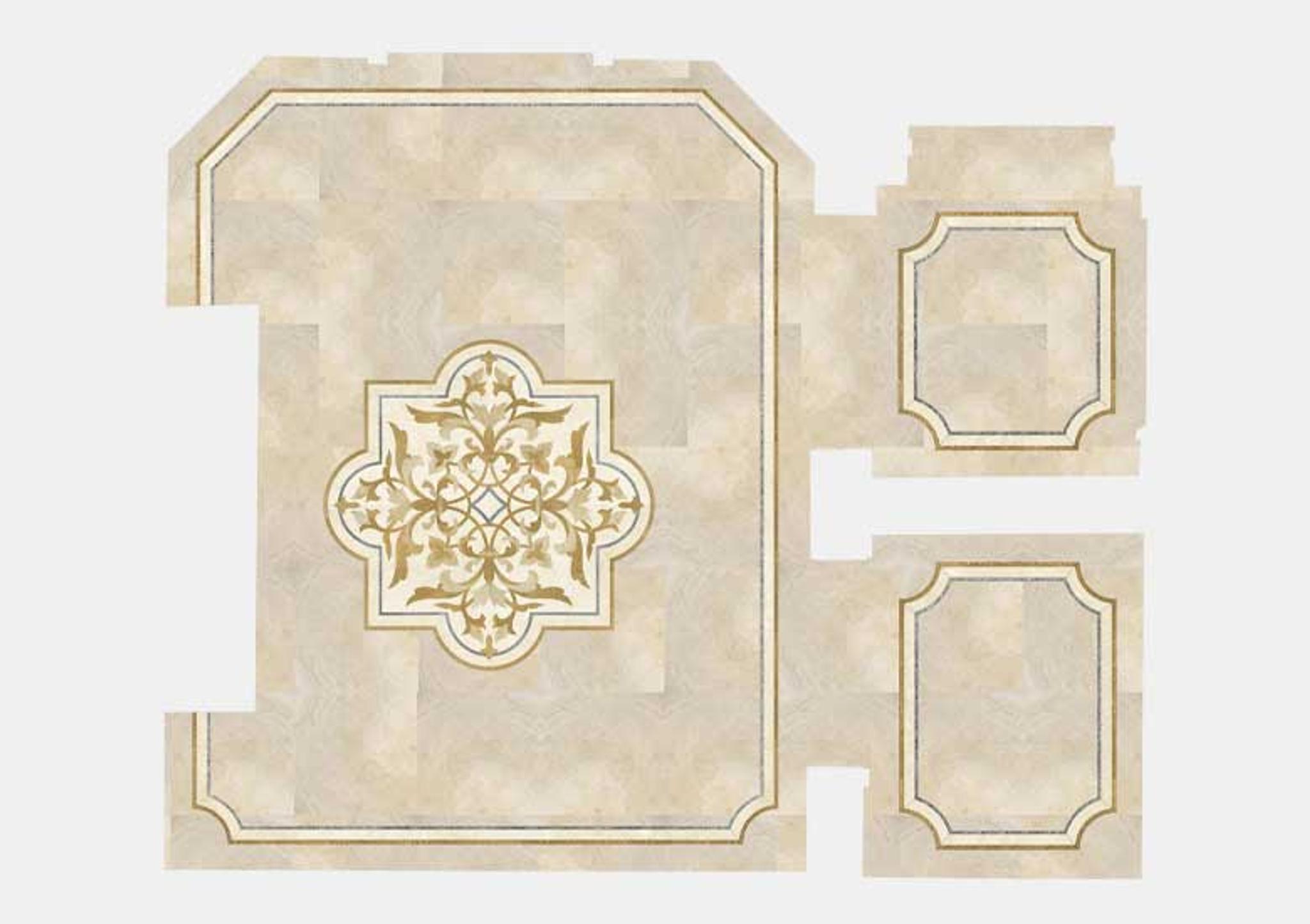 Hoa văn đá khảm marble Florence — Rochelle Couture