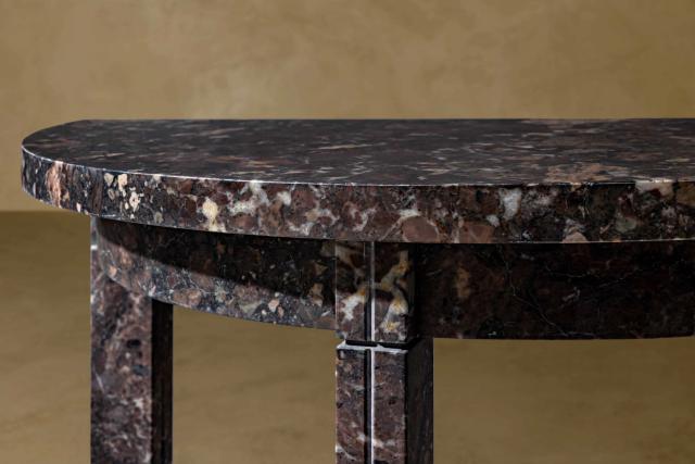 Bàn console đá — nội thất đá Rochelle Stone
