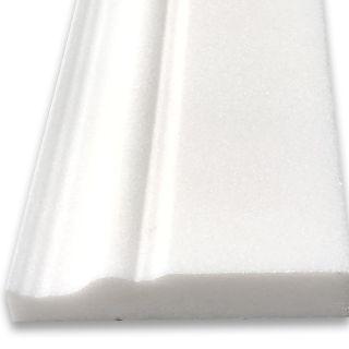 Phào chỉ đá Thassos Crown (phào đỉnh) — bề mặt đánh bóng (polished), Rochelle Couture