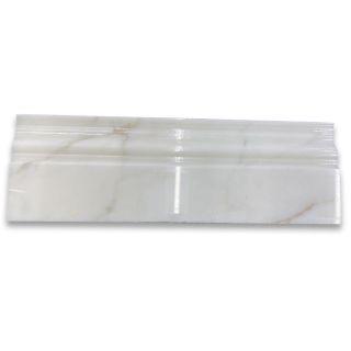 Phào chỉ đá Calacatta Gold Crown (phào đỉnh) — bề mặt đánh bóng (polished), Rochelle Couture