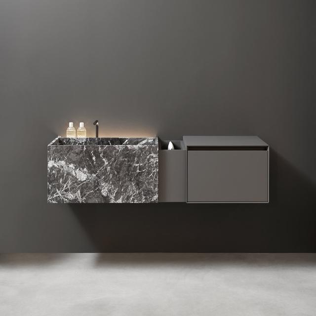 Lavabo MyStreet treo tường — lavabo đá tự nhiên Rochelle