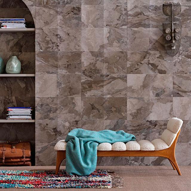 Vách đá 3D Dune — bề mặt đá tự nhiên điêu khắc nổi khối, Lithos