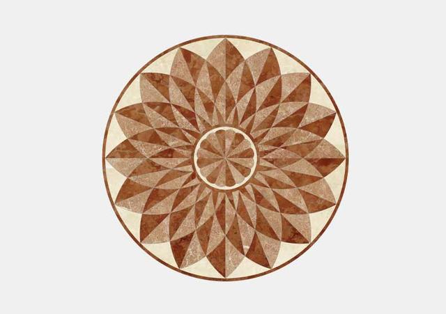 Hoa văn đá khảm marble Soleil — Rochelle Stone