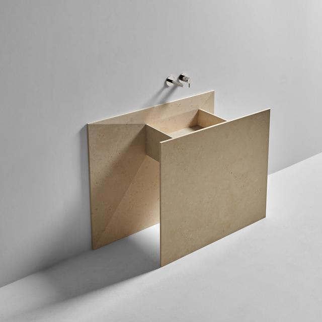 Lavabo Skyline treo tường — lavabo đá tự nhiên Rochelle