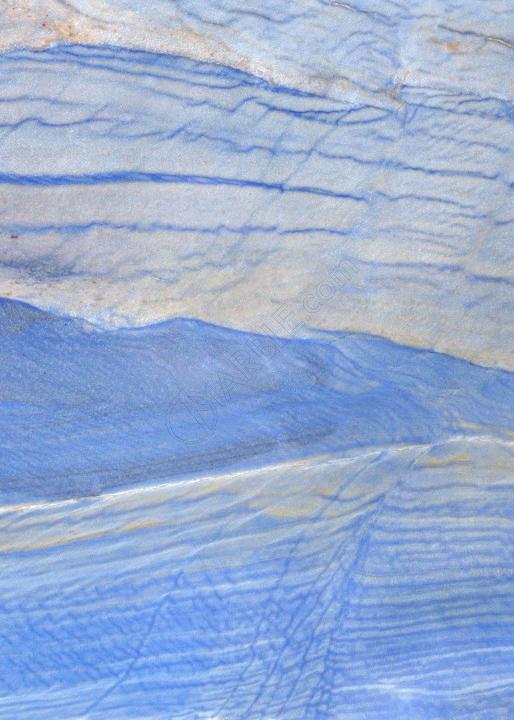 Đá Azul Macaubas — đá thạch anh tự nhiên (quartzite), ảnh bề mặt