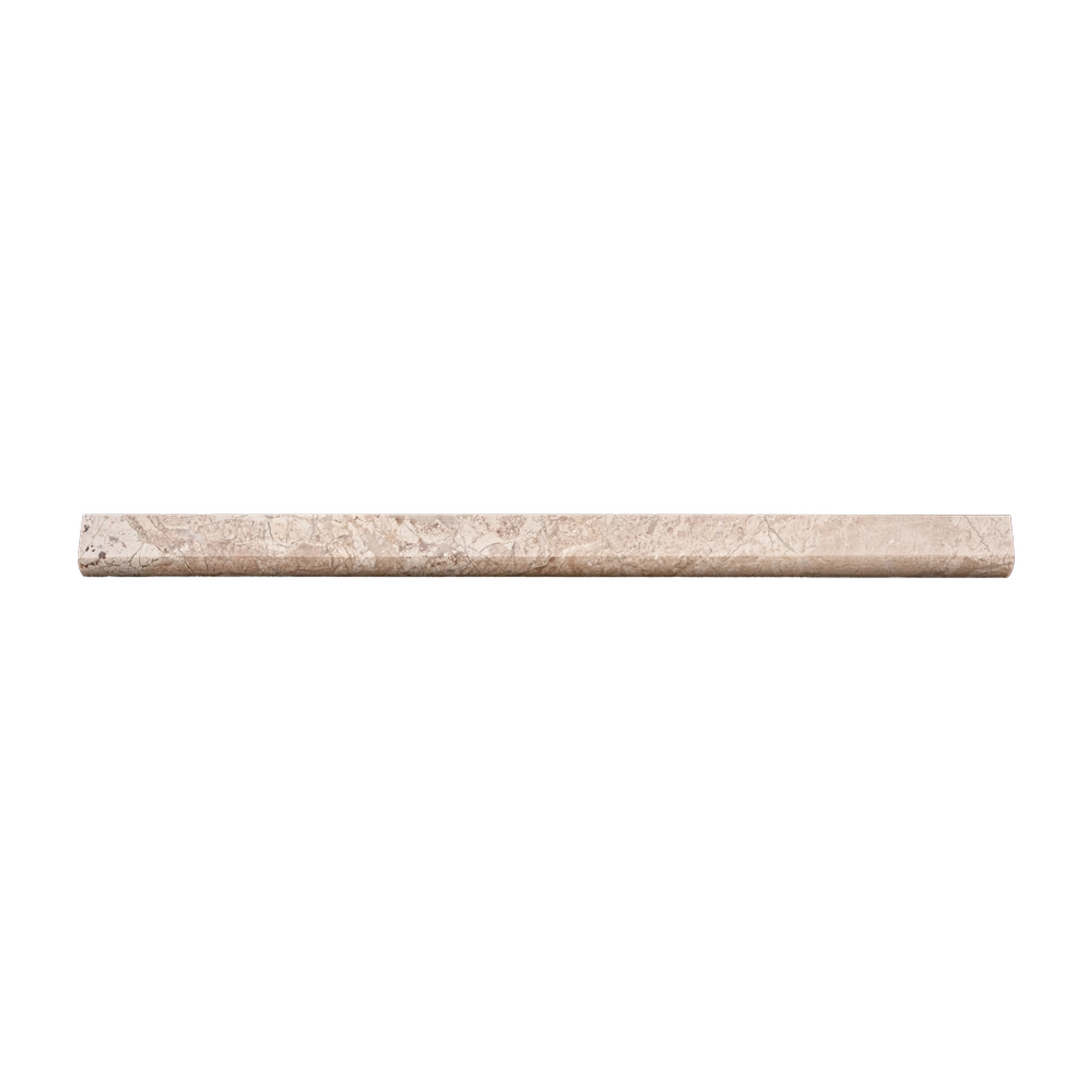 Phào chỉ đá Royal Beige Pencil Liner (chỉ mảnh) — bề mặt đánh bóng (polished), Rochelle Couture