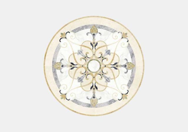 Hoa văn đá khảm marble Italian — Rochelle Stone
