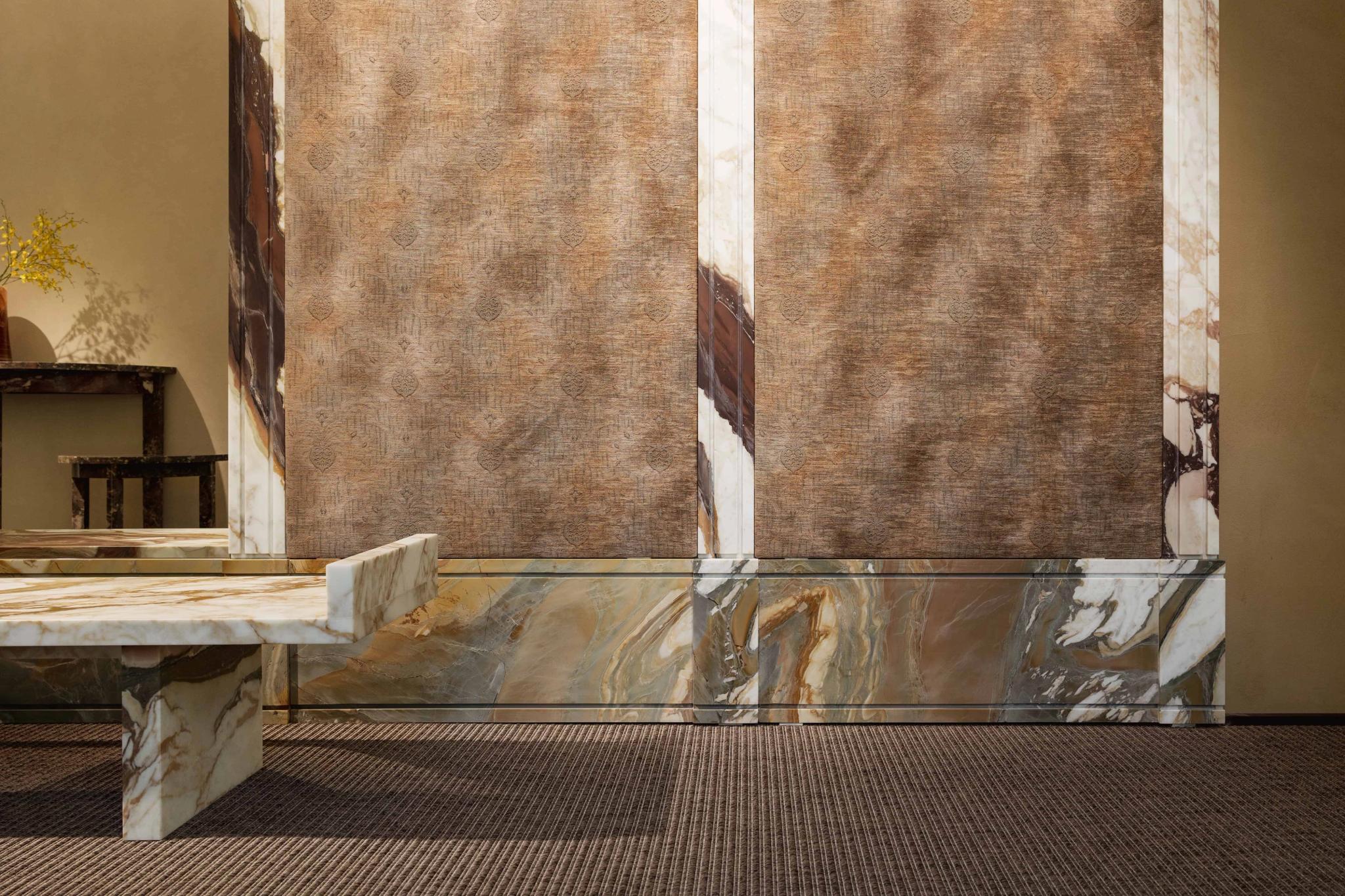 Vách đá 3D Century — bề mặt marble điêu khắc nổi khối, Kreoo