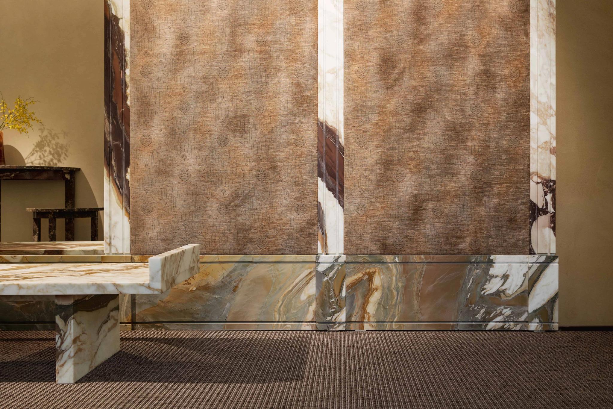 Vách đá 3D Century — bề mặt marble điêu khắc nổi khối, Kreoo