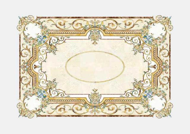 Hoa văn đá khảm marble French Provincial — Rochelle Stone