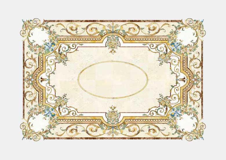Hoa văn đá khảm marble French Provincial — Rochelle Couture