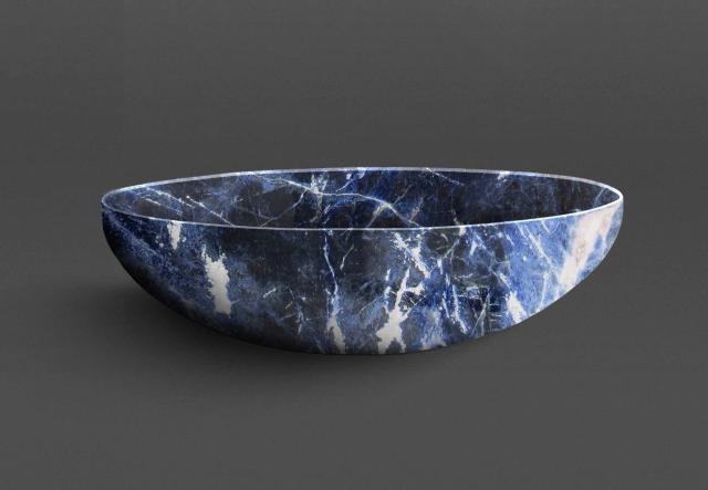 Lavabo đá dạng khối II — nội thất đá Rochelle Stone
