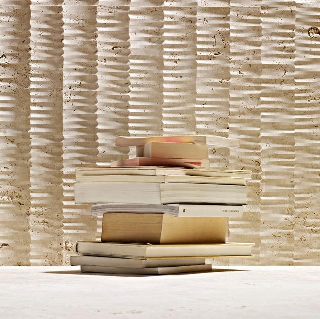 Vách đá 3D Tratto — bề mặt đá tự nhiên điêu khắc nổi khối, Lithos