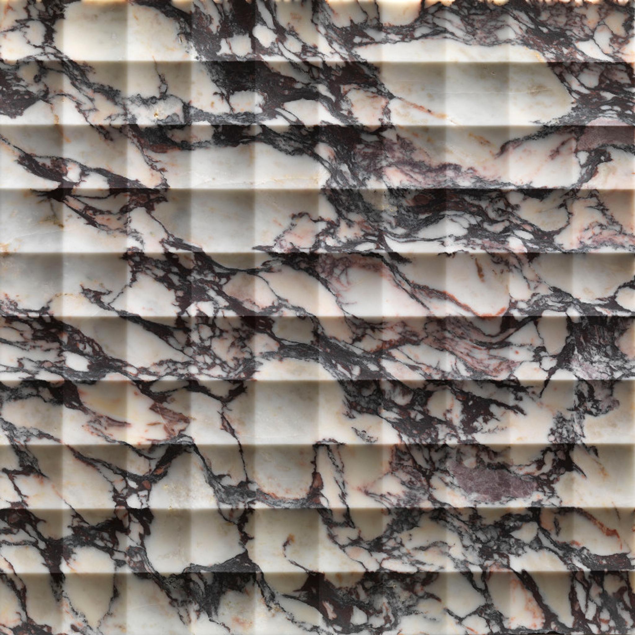 Vách đá 3D Quadro — bề mặt đá tự nhiên điêu khắc nổi khối, Lithos
