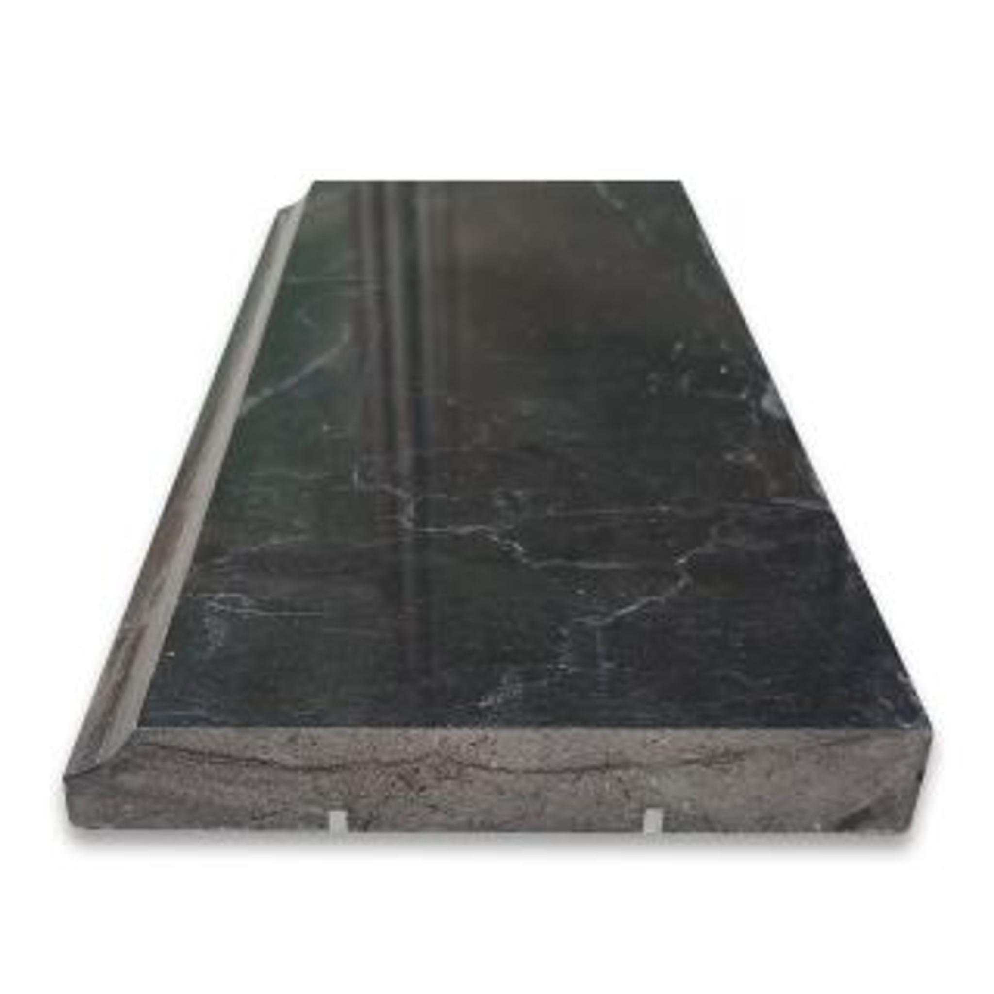 Phào chỉ đá Nero Marquina Baseboard (phào chân tường) — bề mặt đánh bóng (polished), Rochelle Couture