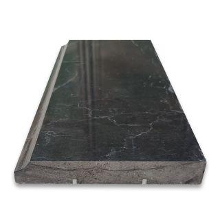 Phào chỉ đá Nero Marquina Baseboard (phào chân tường) — bề mặt đánh bóng (polished), Rochelle Couture