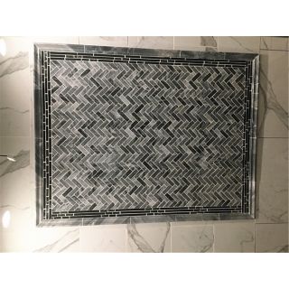 Phào chỉ đá Bardiglio Chair Rail (viền giữa tường) — bề mặt đánh bóng (polished), Rochelle Couture