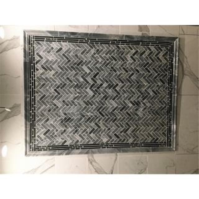 Phào chỉ đá Bardiglio Chair Rail (viền giữa tường) — bề mặt đánh bóng (polished), Rochelle Stone