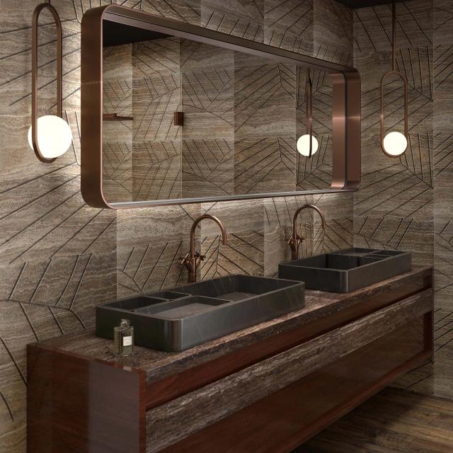 Lavabo Bento — nội thất đá Rochelle Stone