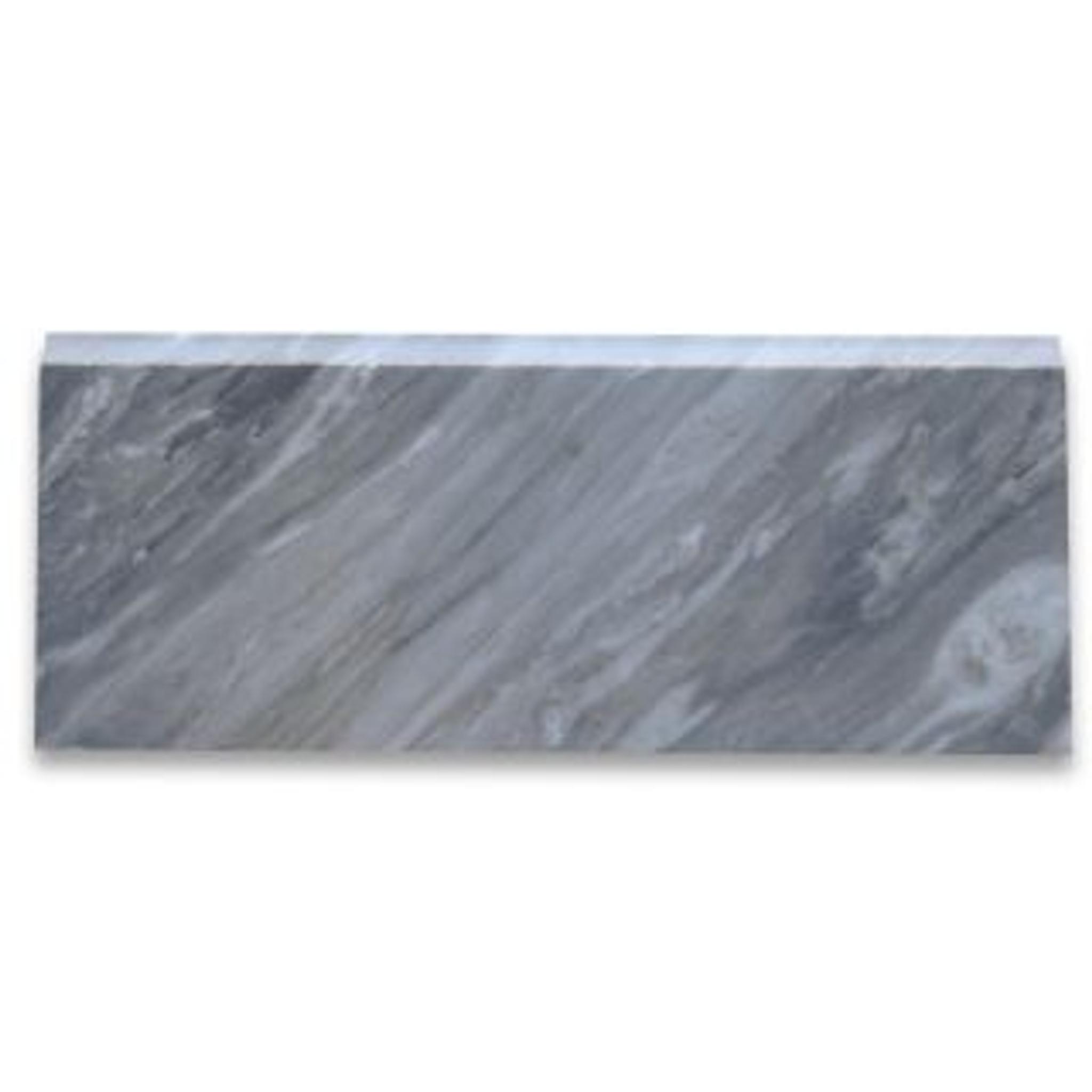 Phào chỉ đá Bardiglio Baseboard (phào chân tường) — bề mặt mài mờ (honed), Rochelle Couture