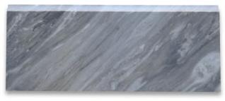 Phào chỉ đá Bardiglio Baseboard (phào chân tường) — bề mặt mài mờ (honed), Rochelle Couture