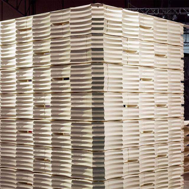 Vách đá 3D Graffio — bề mặt đá tự nhiên điêu khắc nổi khối, Lithos
