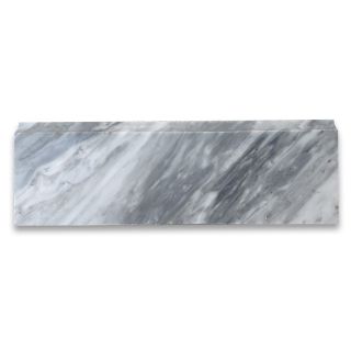 Phào chỉ đá Bardiglio Baseboard (phào chân tường) — bề mặt đánh bóng (polished), Rochelle Couture