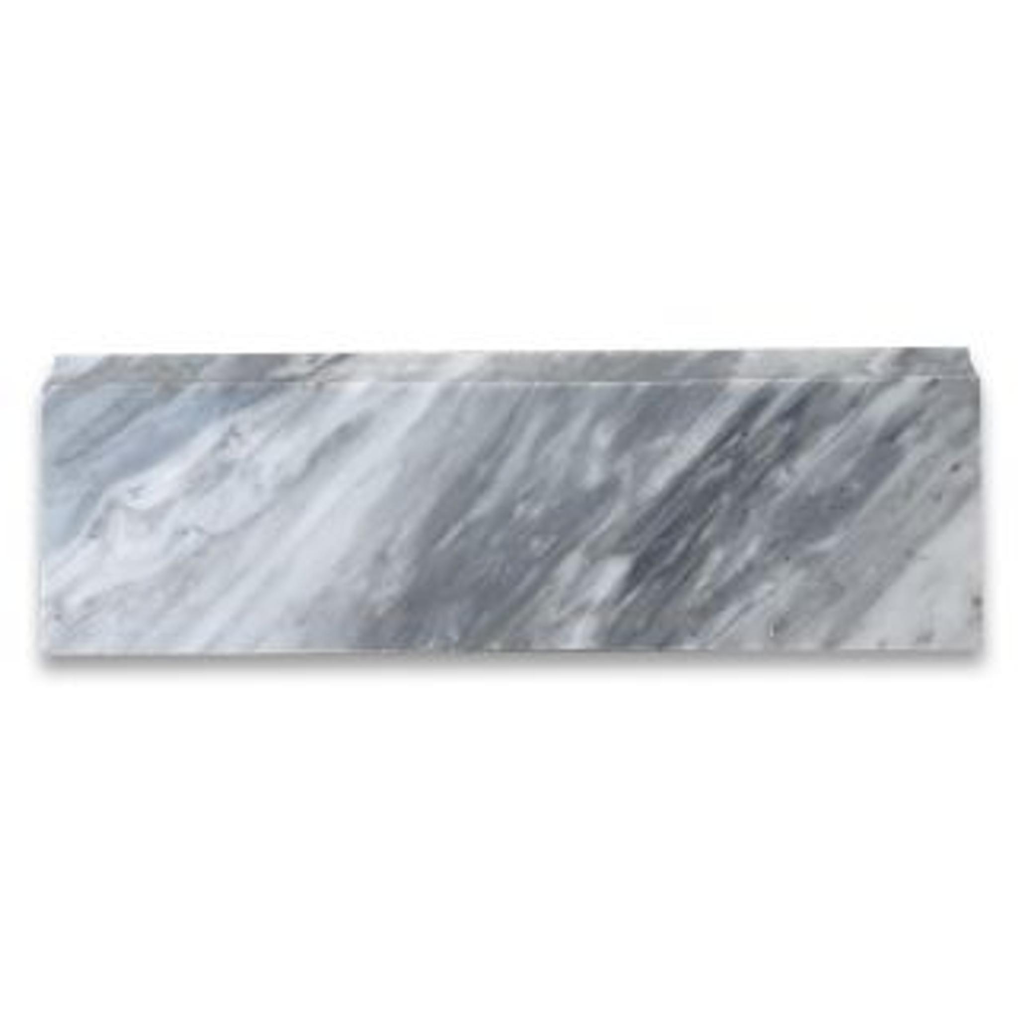 Phào chỉ đá Bardiglio Baseboard (phào chân tường) — bề mặt đánh bóng (polished), Rochelle Couture
