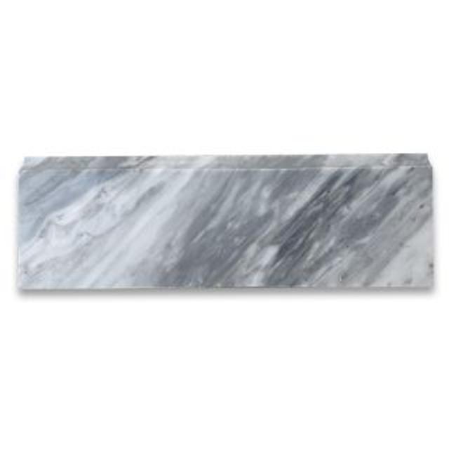 Phào chỉ đá Bardiglio Baseboard (phào chân tường) — bề mặt đánh bóng (polished), Rochelle Stone