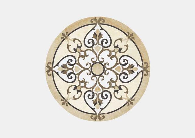 Hoa văn đá khảm marble Calabria — Rochelle Stone
