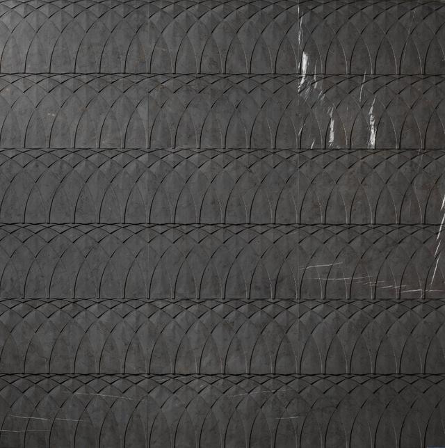 Vách đá 3D Volta — bề mặt đá tự nhiên điêu khắc nổi khối, Lithos