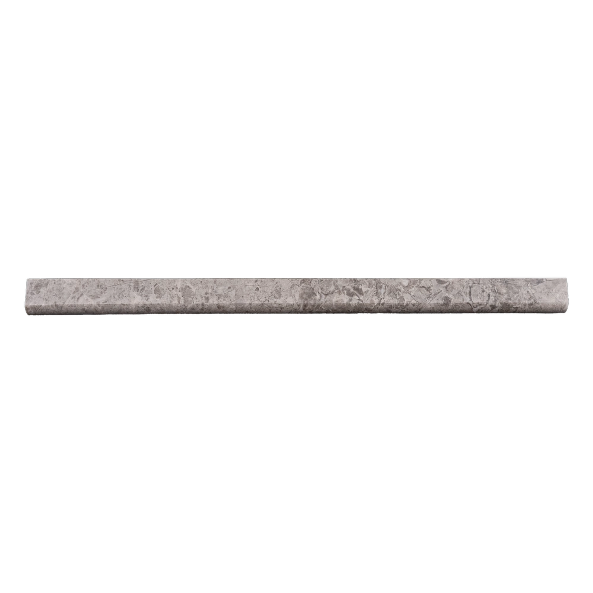 Phào chỉ đá Silver Beige Diamond Pencil Liner (chỉ mảnh) — bề mặt đánh bóng (polished), Rochelle Couture