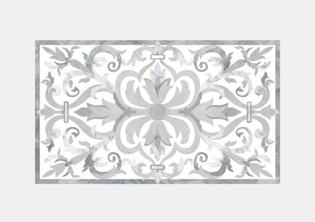 Hoa văn đá khảm marble Edwardian — Rochelle Stone
