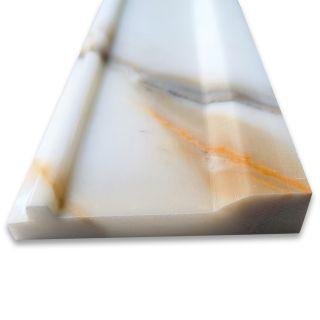 Phào chỉ đá Calacatta Gold Plaza Trim — bề mặt đánh bóng (polished), Rochelle Couture