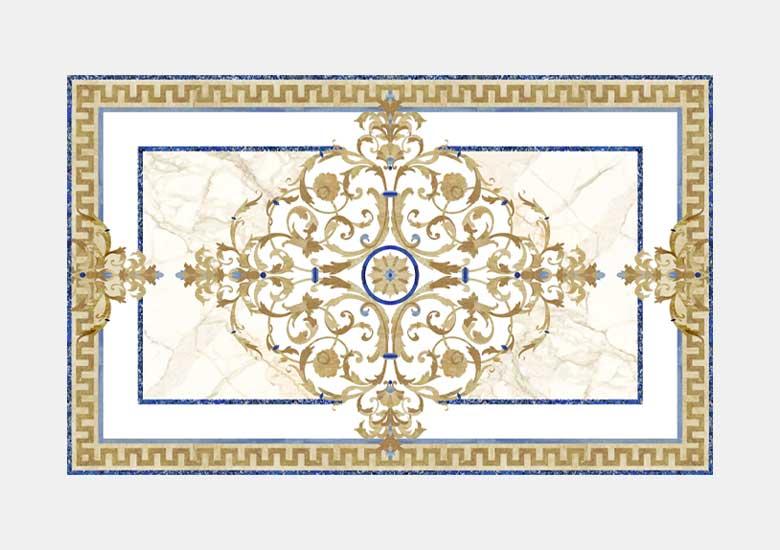 Hoa văn đá khảm marble Riviera — Rochelle Couture