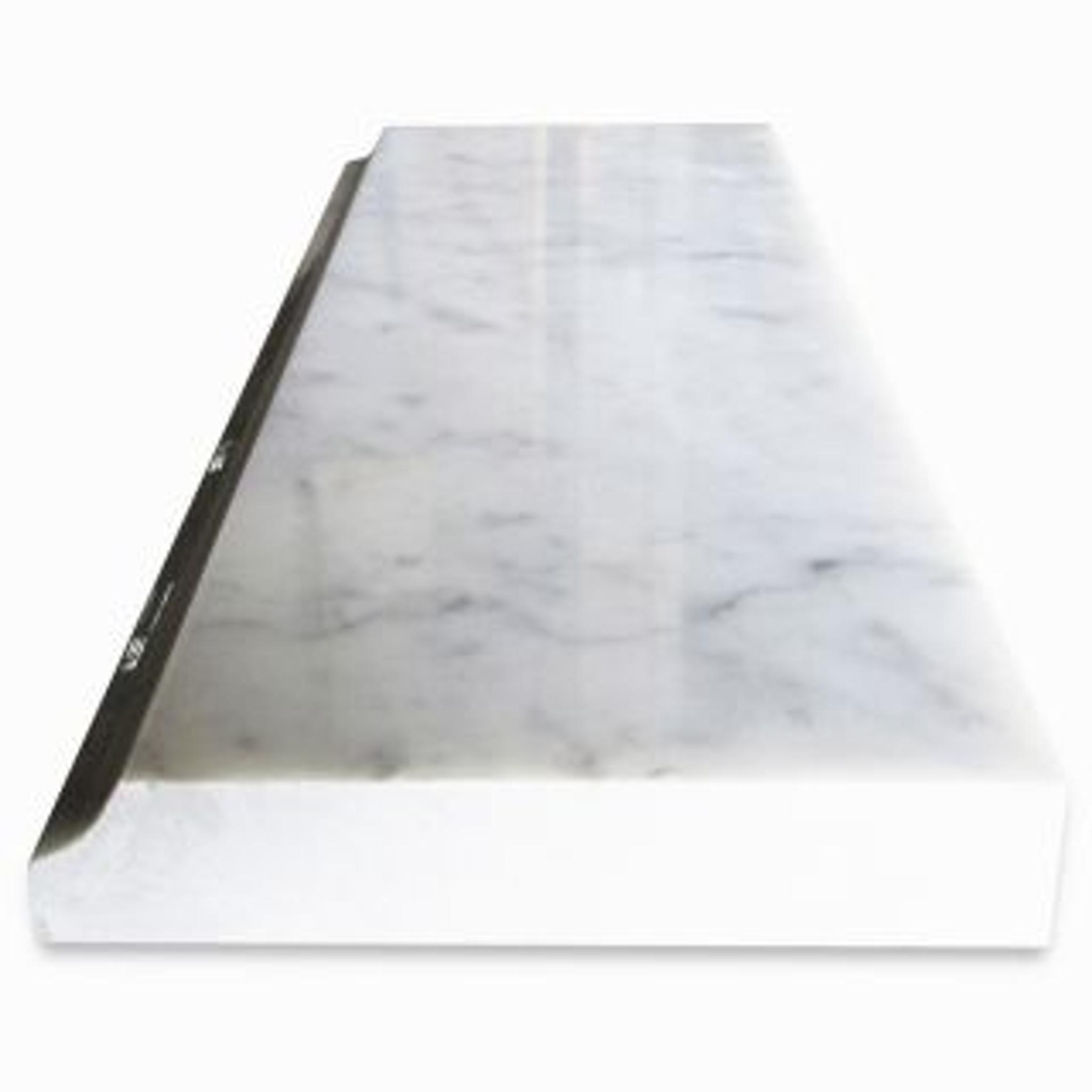 Phào chỉ đá Carrara Baseboard (phào chân tường) — bề mặt đánh bóng (polished), Rochelle Couture