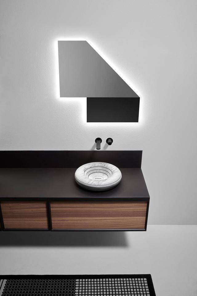 Lavabo Rigati — lavabo đá tự nhiên Rochelle