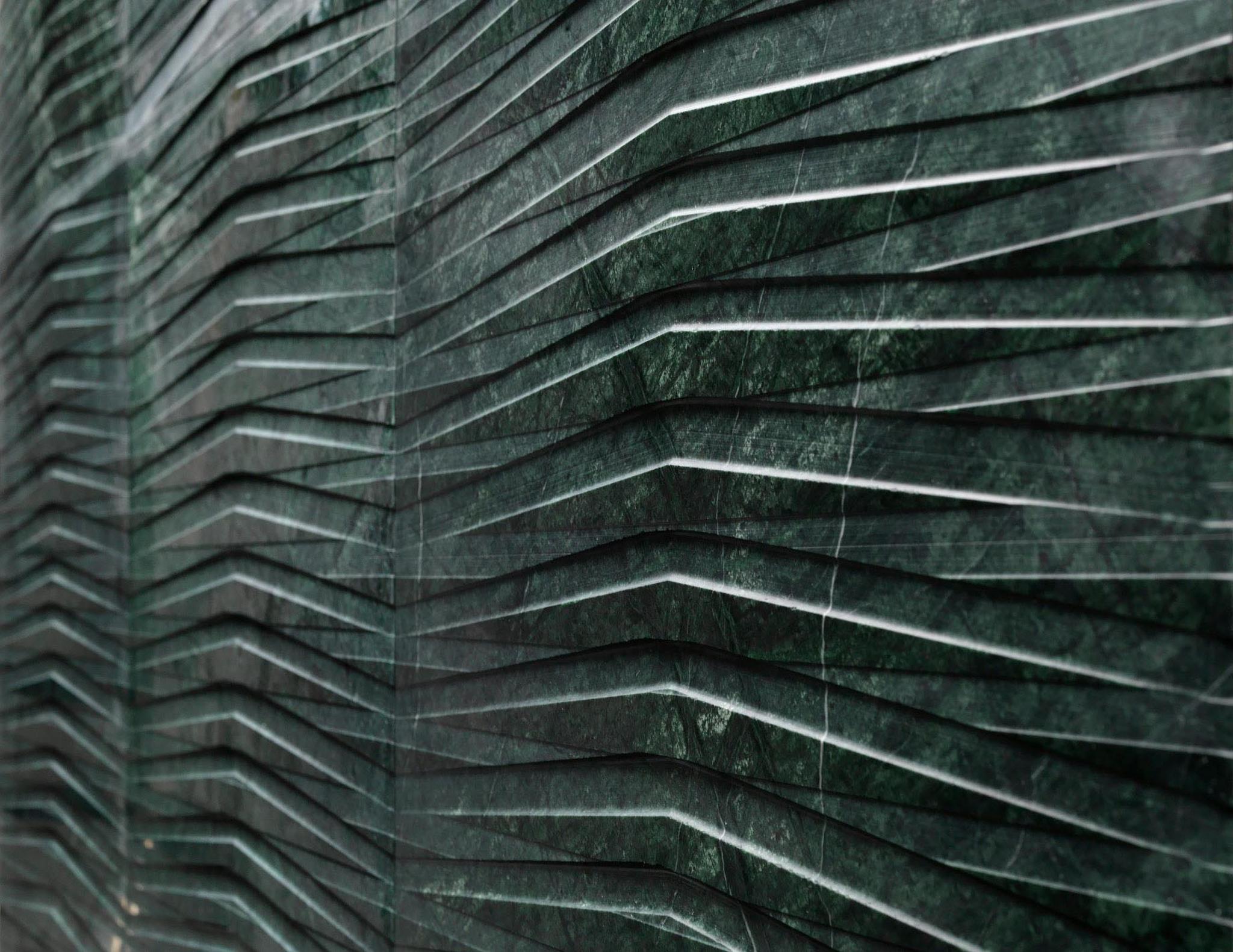 Vách đá 3D Eco — bề mặt đá tự nhiên điêu khắc nổi khối, Lithos