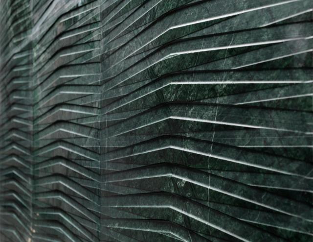 Vách đá 3D Eco — bề mặt đá tự nhiên điêu khắc nổi khối, Lithos