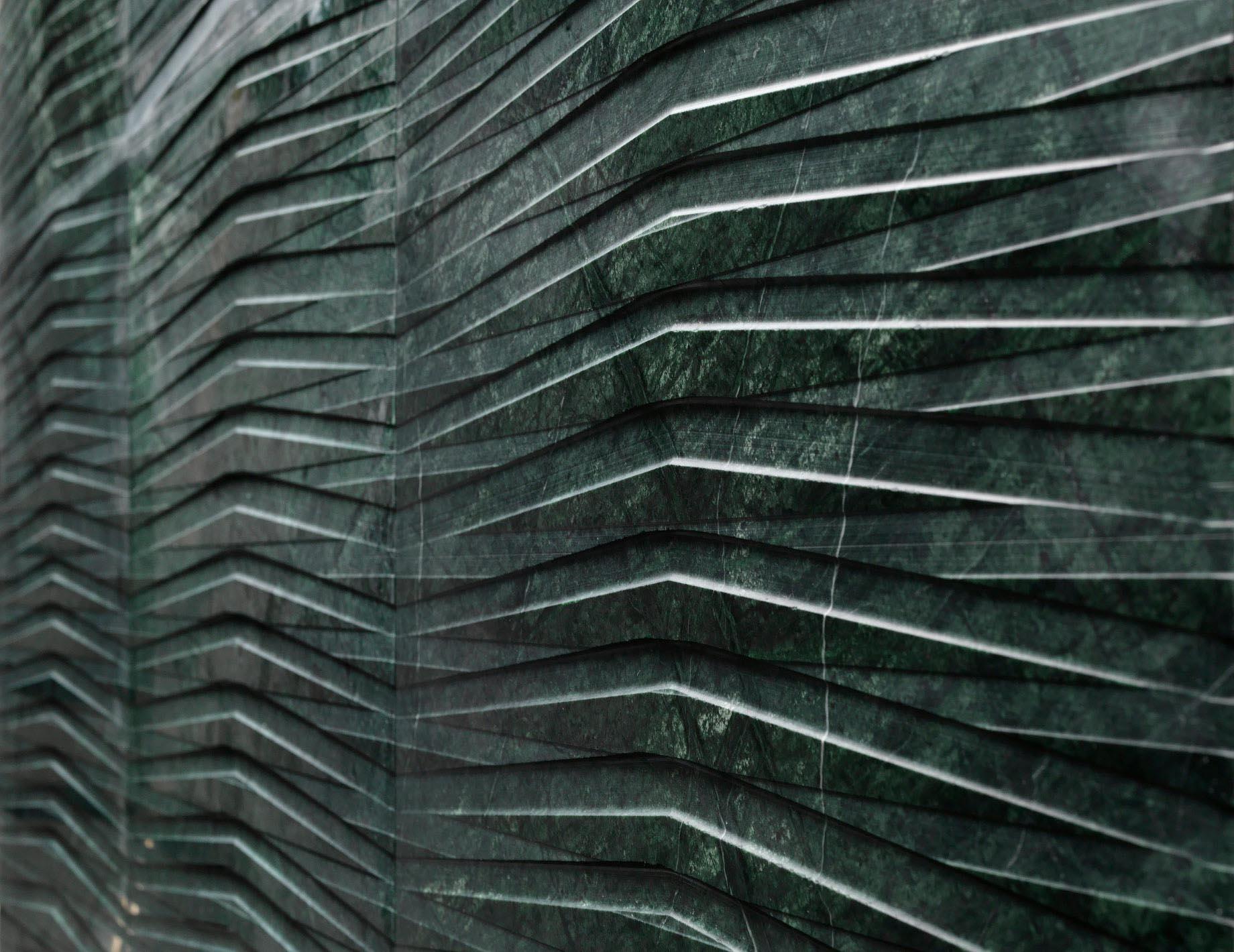 Vách đá 3D Eco — bề mặt đá tự nhiên điêu khắc nổi khối, Lithos