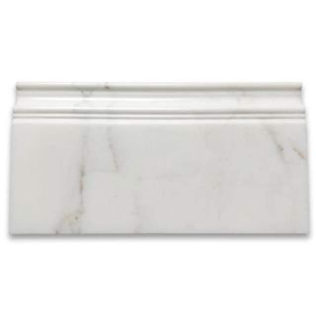 Phào chỉ đá Calacatta Gold Baseboard (phào chân tường) — bề mặt đánh bóng (polished), Rochelle Stone