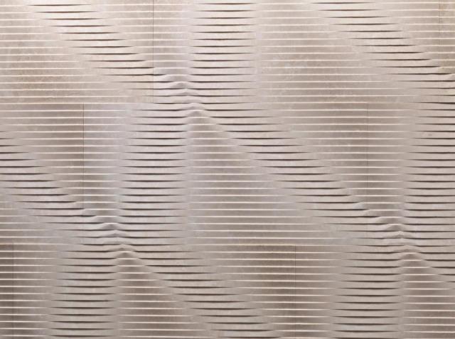 Vách đá 3D Scorcio — bề mặt đá tự nhiên điêu khắc nổi khối, Lithos
