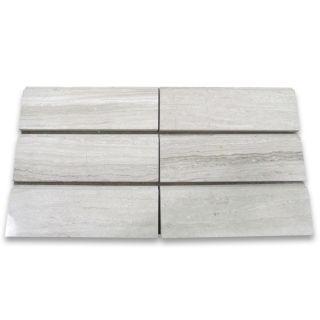 Phào chỉ đá Athens Silver Cream Baseboard (phào chân tường) — bề mặt đánh bóng (polished), Rochelle Couture