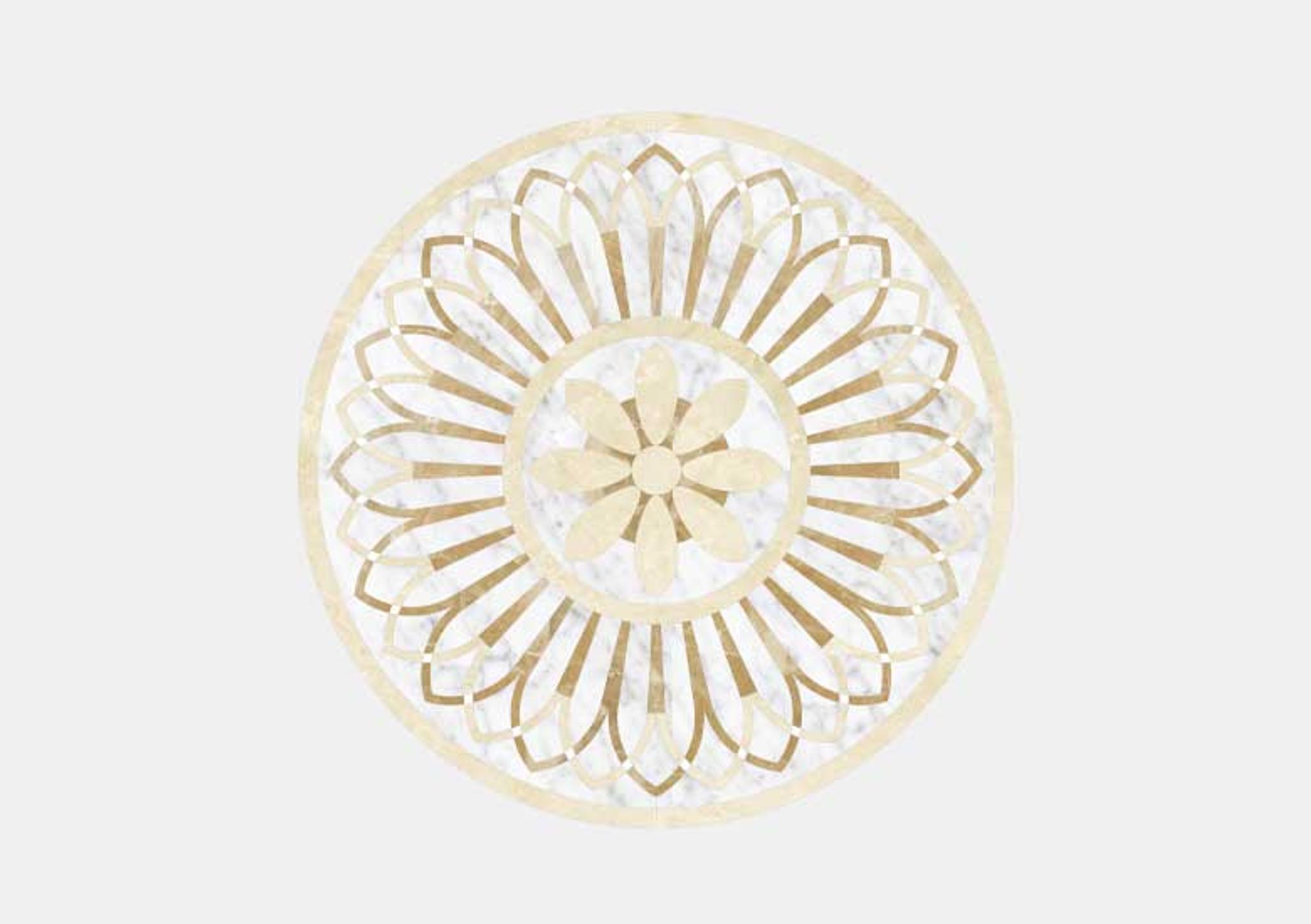 Hoa văn đá khảm marble Doric — Rochelle Couture