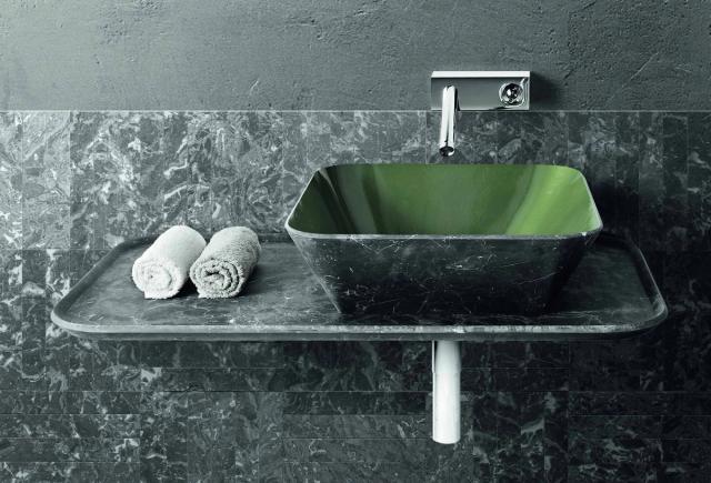 Lavabo Bowl N°6 — nội thất đá Rochelle Stone