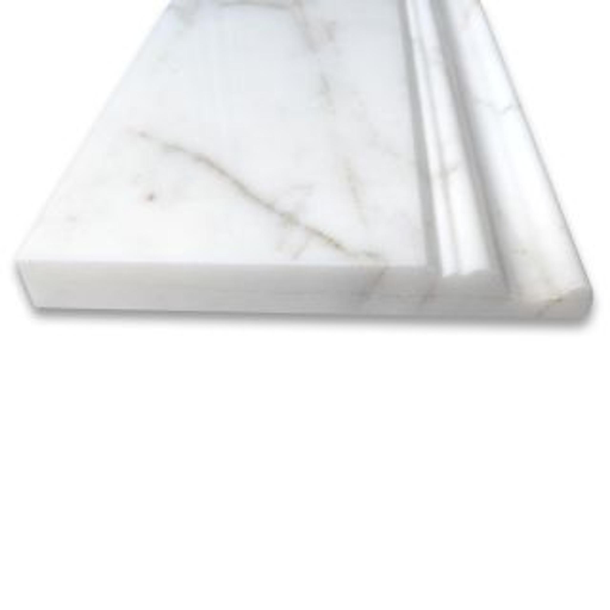 Phào chỉ đá Calacatta Gold Baseboard (phào chân tường) — bề mặt đánh bóng (polished), Rochelle Couture