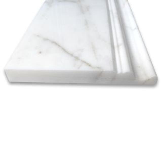Phào chỉ đá Calacatta Gold Baseboard (phào chân tường) — bề mặt đánh bóng (polished), Rochelle Stone